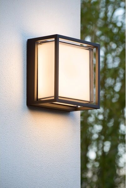 Lucide 15801/10/30 - LED Vonkajšie nástenné svietidlo SINGA LED/10W/230V IP54