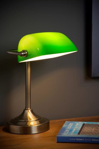 Lucide 17504/01/03 - Stolná lampa BANKER 1xE14/40W/230V