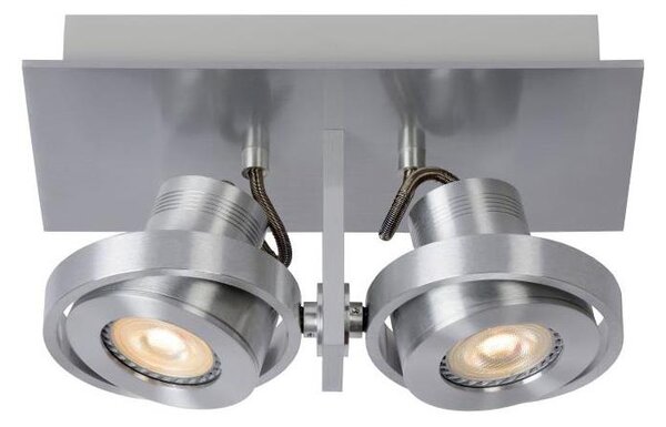 Lucide 17906/10/12 - LED bodové svietidlo LANDA 2xGU10/4,5W/230V chróm