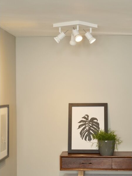 Lucide 17990/19/31 - LED bodové svietidlo TWINNY-LED 4xGU10/4,5W/230V biele 25cm