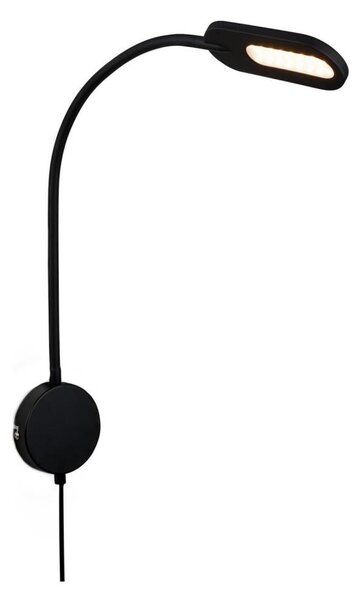 Briloner 2177015 - LED Stmievateľná flexibilná nástenná lampa LED/6W/230V čierna