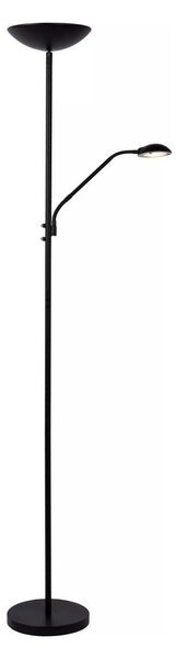 Lucide 19791/24/30 - LED Stojacia lampa ZENITH LED/20W/230V + LED/4W