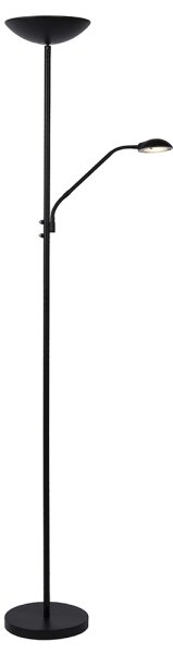 Lucide 19791/24/30 - LED Stojacia lampa ZENITH LED/20W/230V + LED/4W