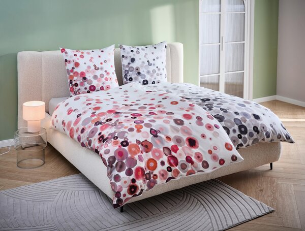 POSTEĽNÁ BIELIZEŇ, makosatén, magenta, 135/200 cm Janine - Online Only bytové doplnky, Online Only