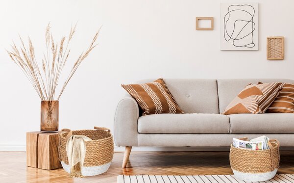 Tutumi Súprava úložných košov BOHO 2 kusy