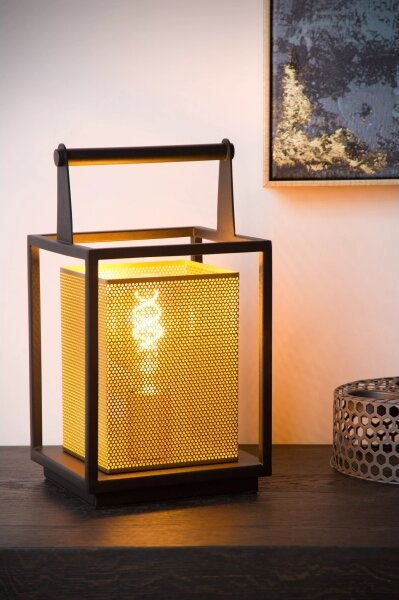 Lucide 21522/01/30 - Stolná lampa SANSA 1xE27/40W/230V