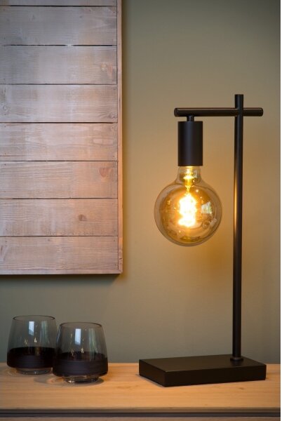 Lucide 21521/01/30 - Stolná lampa LEANNE 1xE27/40W/230V