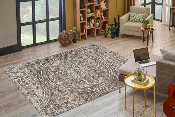 PLOCHO TKANÝ KOBEREC, 80/150 cm sivá - Online Only bytové doplnky, Online Only