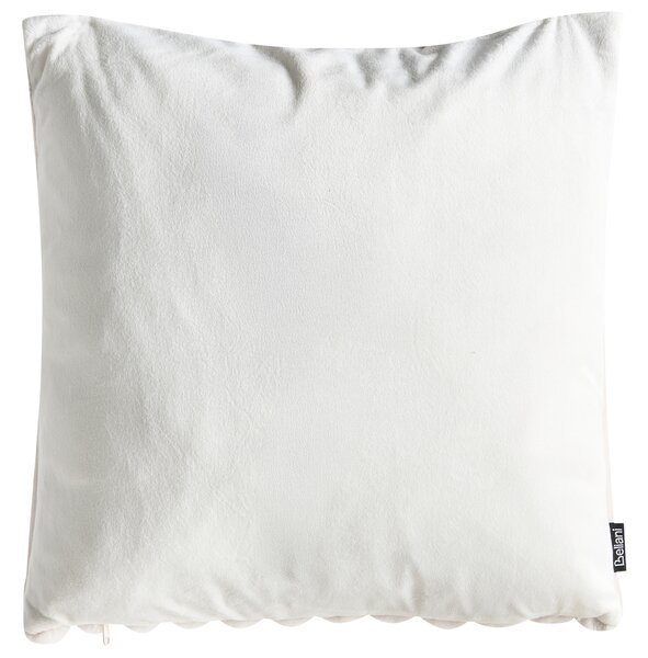 Sada 2 dekoratívnych vankúšov svetlobéžová polyester 45 x 45 cm bez vzoru jednofarebná moderný štýl doplnky