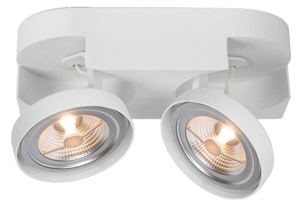 Lucide 22960/20/31 - LED Bodové svietidlo VERSUM AR111 LED/2x10W/230V biela