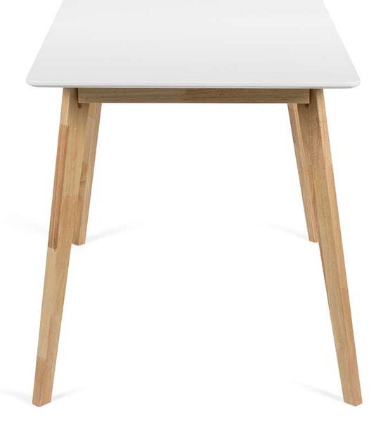 Jedálenský set Kelibia 4+1, biela / žltá