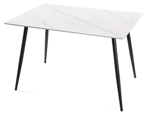 Jedálenský set Osidda 4+1, biela / zelená