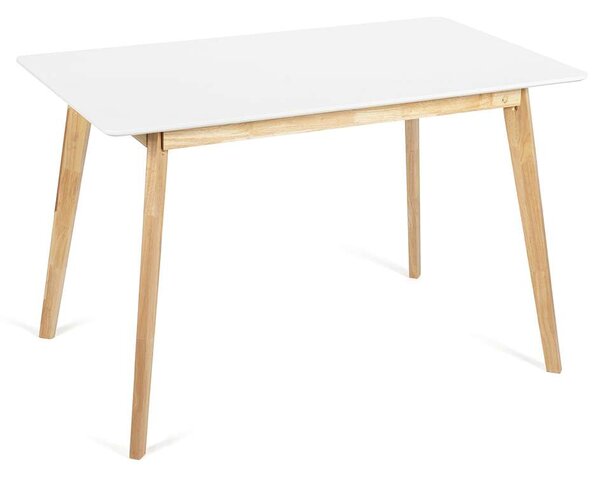 Jedálenský set Kelibia 4+1, biela / žltá