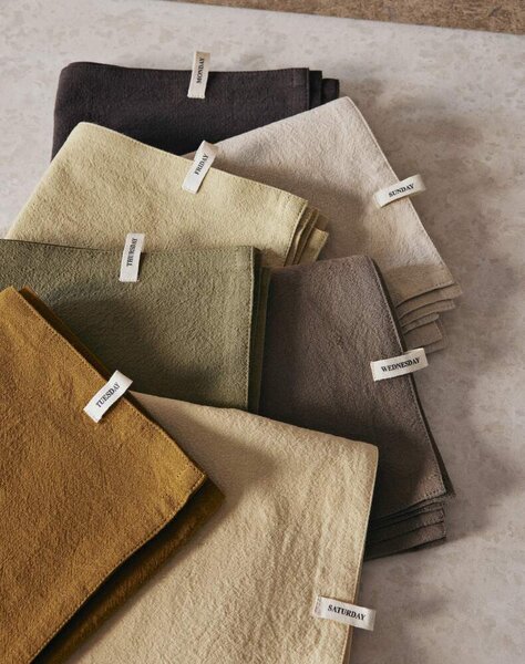 Ferm Living Set utierok Day Tea Towel