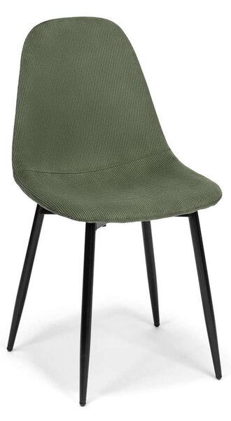 Jedálenský set Osidda 4+1, biela / zelená