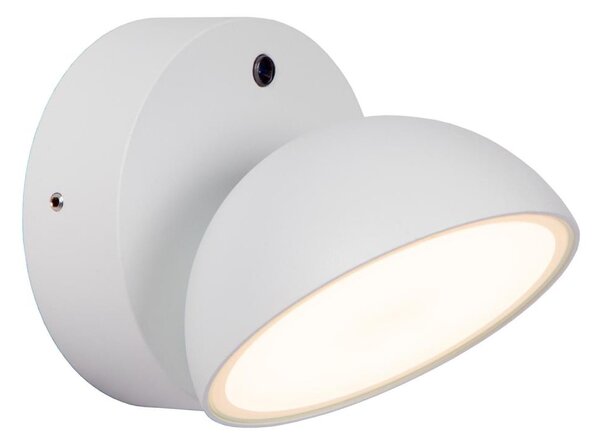 Lucide 22865/12/31 - LED Vonkajšie nástenné svietidlo FINN LED/12W/230V IP54 biela
