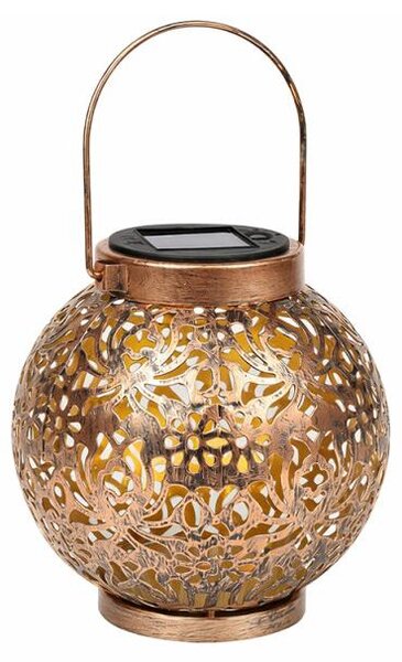 Verk 12408 Solární LED závsný lampion se senzorem soumraku, mdný