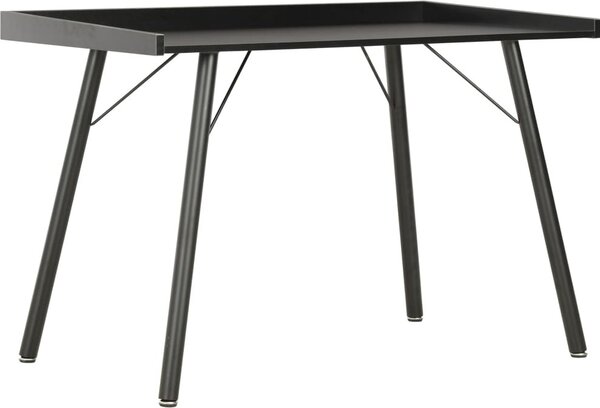 Maison Exclusive – písací stôl, čierny, 90 × 50 × 79 cm