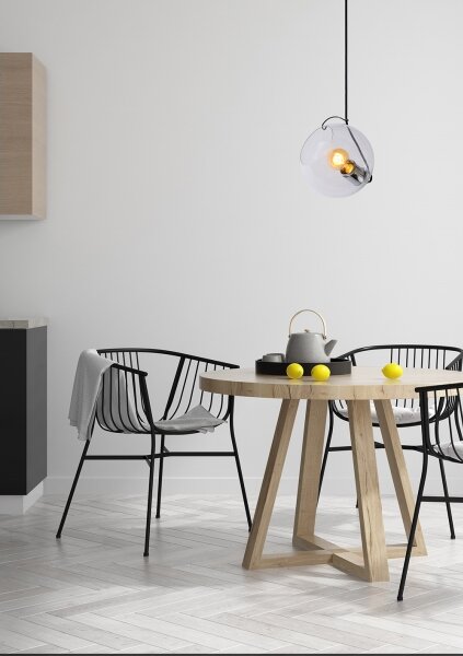Lucide 25405/20/60 - Luster na lanku JAZZLYNN 1xE27/60W/230V pr. 20 cm