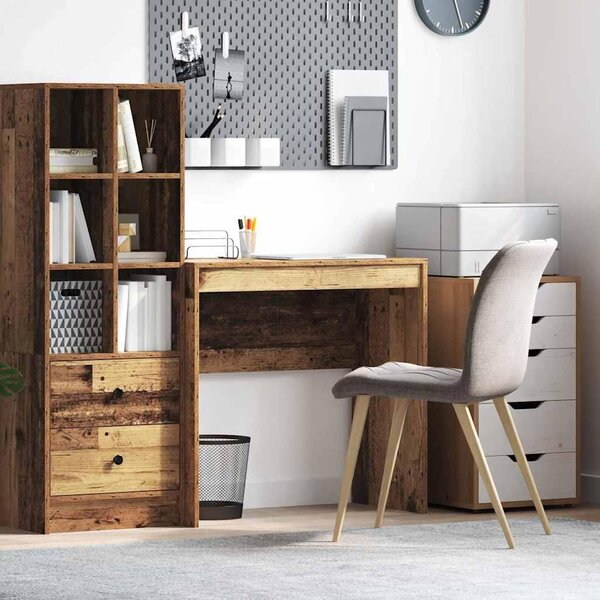 Maison Exclusive - písací stôl zo starého dreva 80 x 40 x 76 cm