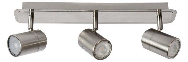 Lucide 26957/15/12 - LED Bodové svietidlo LENNERT 3xGU10/5W/230V matný chróm