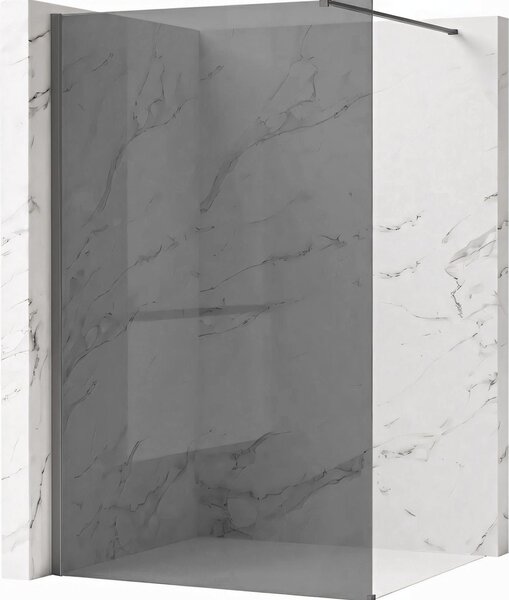 Sprchová Stena Rea Flexi Grey 80 Titanium