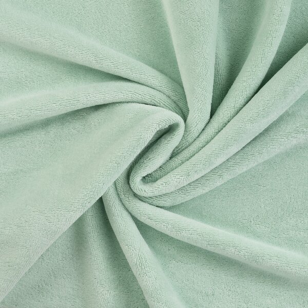 Metráž Bambusové froté Wellness - Zelená mint pastel