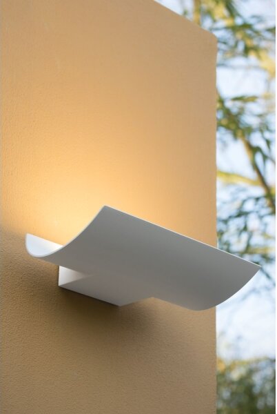 Lucide 27884/15/31 - LED vonkajšie nástenné svietidlo DYVOR-LED LED/15W/230V biele
