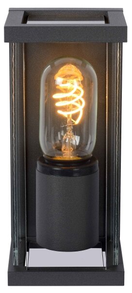 Lucide 27885/01/30 - Vonkajšie nástenné svietidlo CLAIRE 1xE27/15W/230V IP54 čierna