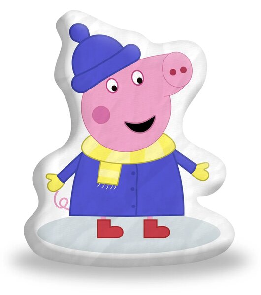 Sablio 3D vankúš Prasiatko Peppa: Tom 26×48cm