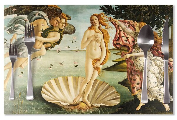 Sablio Prestieranie Zrodenie Venuše - Sandro Botticelli: 40x30cm