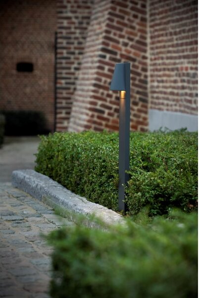 Lucide 29898/80/29 - Vonkajšia lampa LIAM 1xGU10/35W/230V IP44 80 cm antracit