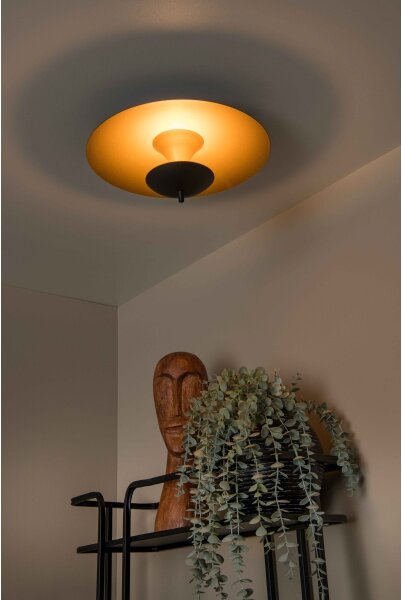 Lucide 30161/09/30 - LED Stmievateľné stropné svietidlo VULCAN LED/9W/230V čierna