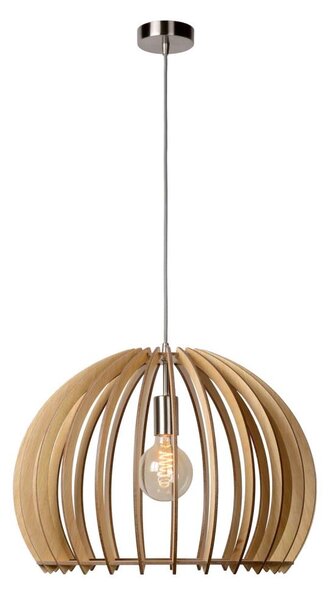 Lucide 34424/50/76 - Závesné svietidlo BOUNDE 1xE27/60W/230V béžová 50 cm