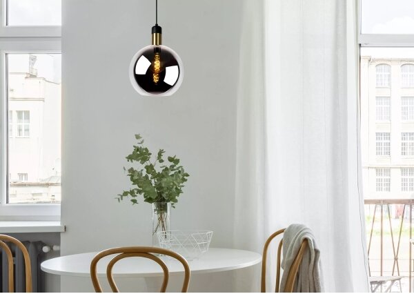 Lucide 34438/28/65 - Luster na lanku JULIUS 1xE27/40W/230V