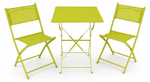 Linder Exclusiv Záhradná súprava BISTRO SET Zelená