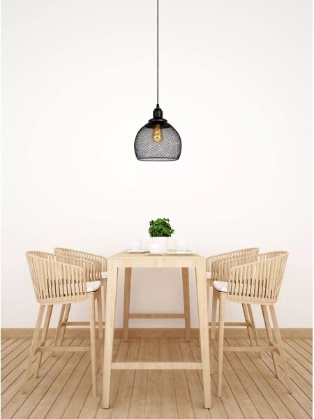 Lucide 43404/22/30 - Závesné svietidlo MESH 1xE27/60W/230V 22 cm