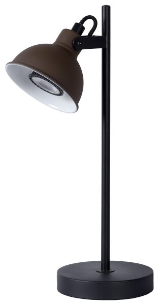 Lucide 45573/01/97 - Stolná lampa DAMIAN 1xGU10/35W/230V hnedá