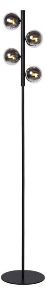 Lucide 45774/04/30 - Stojacia lampa TYCHO 4xG9/28W/230V čierna
