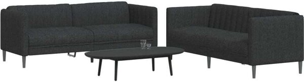 Maison Exclusive – 2-dielna sedacia súprava, ierna látka