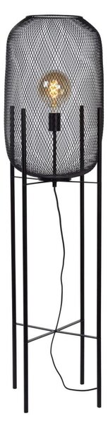 Lucide 45785/01/30 - Stojacia lampa MESH 1xE27/40W/230V čierna