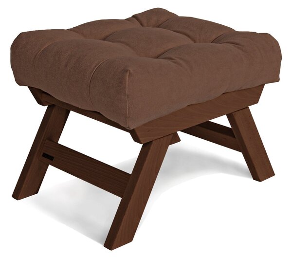 MarLiving Taburet BREEZIO 03 55 cm z masívu/hnedý
