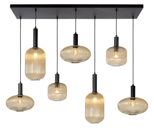 Lucide 45386/07/62 - Luster na lanku MALOTO 7xE27/40W/230V