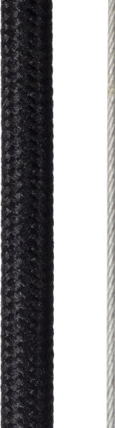 Lucide 45449/76/30 - Luster na lanku ELODIE 3xE27/40W/230V čierna