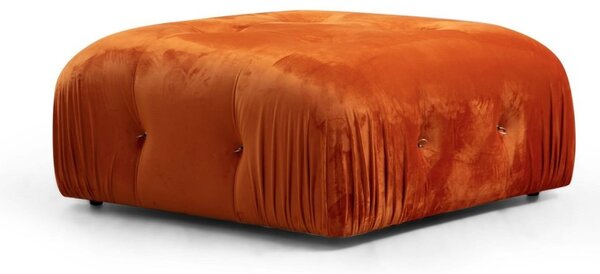 Hanah Home Taburet Bubble 95 cm zamat oranžový
