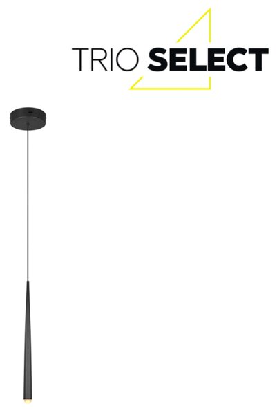 TRIO SELECT 354810132 CALA závesné svietidlo D140mm SMD LED 5,5W/550lm 2300+3000+4000K čierna matná, schwitchdimmer