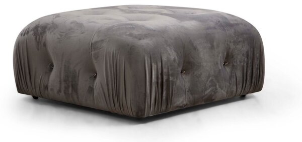 Hanah Home Taburet Bubble 95 cm zamat sivý