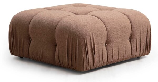Hanah Home Taburet Bubble 95 cm bouclé hnedý