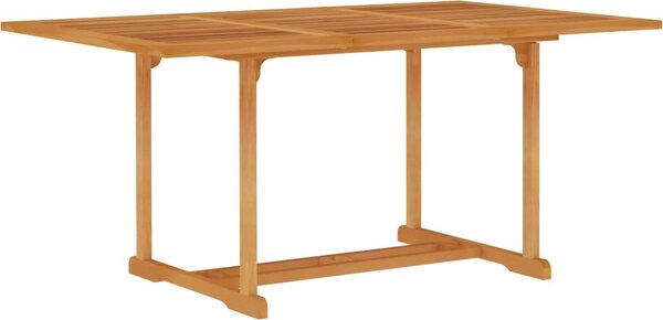 Maison Exclusive - Záhradný stôl 150x90x75 cm tíkový masív