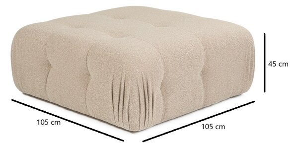 Hanah Home Taburet DOBLO broskyňový